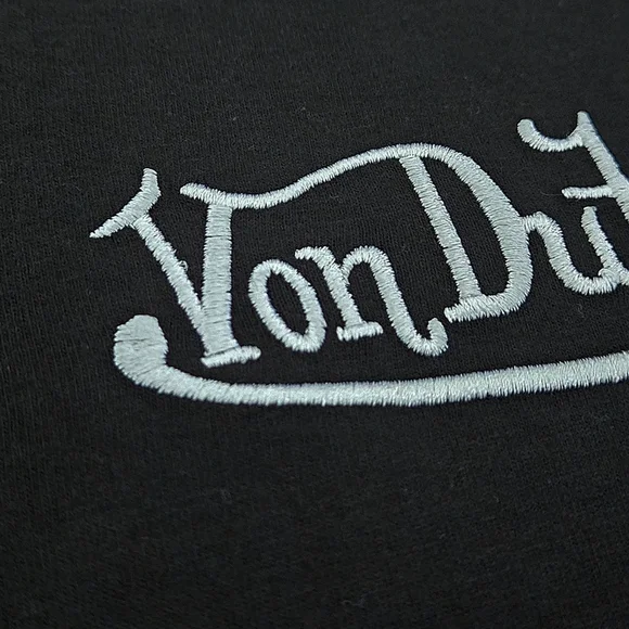Von Dutch Black🖤 Graphic Tee👕 with White Logo - NWT - Picture 9 of 14